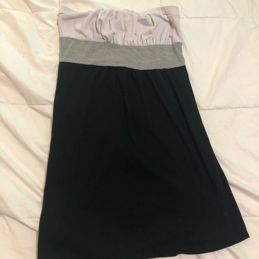 strapless dress/swimsuit cover up